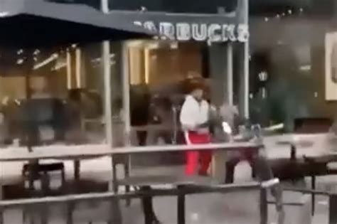 dad stabbed at starbucks|Dad killed outside Vancouver Starbucks after。